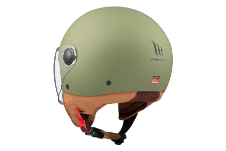 Kask otwarty MT STREET S SOLID GREEN zielony