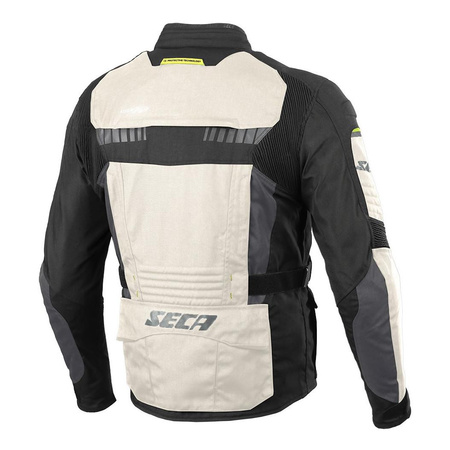 Kurtka tekstylna SECA X-TOUR GRAY czarny szary