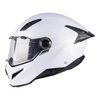 Kask szczękowy AXXIS GHOSTFIGHTER SV SOLID A0 PEARL WHITE GLOSS biały mat