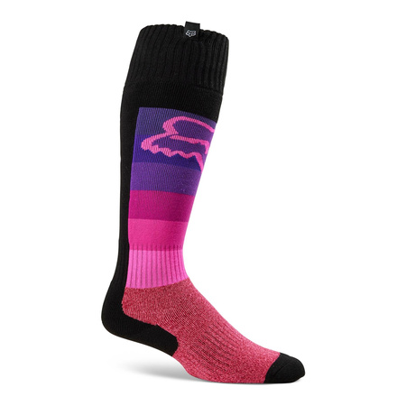 Skarpety damskie FOX LADY 180 TOXSYK BLACK/PINK czarny różowy