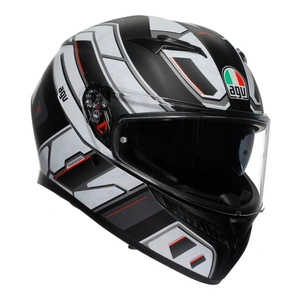 Kask integralny AGV K3 RIVIA BLACK/WHITE czarny biały