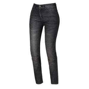 Jeansy motocyklowe damskie SECA DELTA ONE LADY BLACK czarny