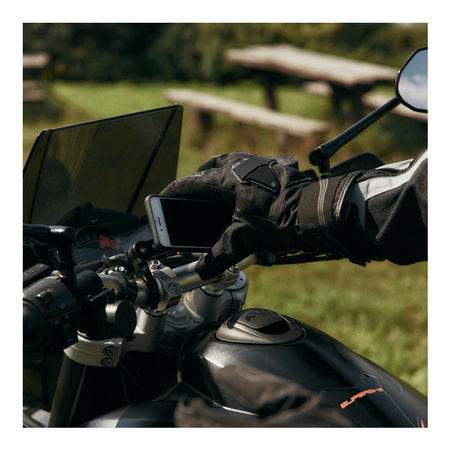 Rękawice ocieplane i wodoodporne OZONE TOURING WP BLACK czarny