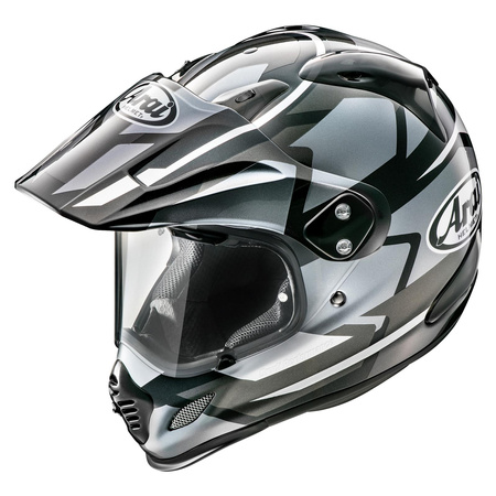 Kask cross ARAI TOUR-X4 DEPART GUN METALLIC szary srebrny grafitowy czarny