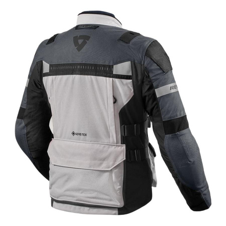 Kurtka tekstylna REVIT DEFENDER 3 GTX SILVER/ANTHRACITE srebrny szary czarny