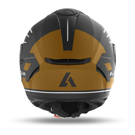 Kask integralny AIROH SPARK THRILL GOLD MATT czarny złoty biały