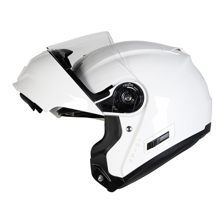 Kask szczękowy OZONE FP-01 PINLOCK READY WHITE biały