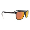 Okulary RED BULL SPECT REACH BLACK SZKŁA BROWN RED MIRROR POL czarny czerwony