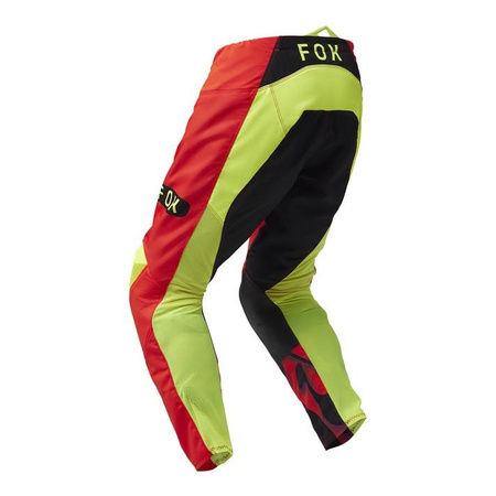 Spodnie cross FOX 180 EMOTION FLUORESCENT RED czerwony fluo