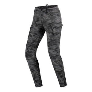 Jeansy motocyklowe damskie SHIMA GIRO 2.0 LADY CAMO szary czarny