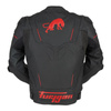 Kurtka skórzana FURYGAN RAPTOR EVO 2 BLACK/RED czarny czerwony