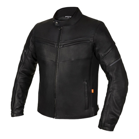 Kurtka skórzana SECA DARKSIDE TFL BLACK czarny