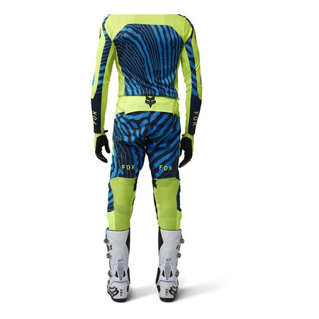 Spodnie cross FOX FLEXAIR IMPRESSION FLUORESCENT YELLOW żółty fluo