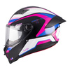 Kask integralny AXXIS FENIX TURBULENCE B8 GLOSS niebieski różowy czarny biały