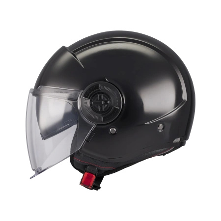 Kask otwarty MT VIALE SV S PURE BLACK czarny
