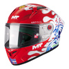 Kask integralny MT KRE+ S YAMANAKA RED/WHITE/BLUE czarny biały niebieski