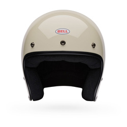 Kask otwarty BELL MAGNUM SOLID VINTAGE WHITE biały