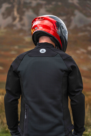 Kurtka tekstylna KNOX HONISTER MK2 BLACK czarny