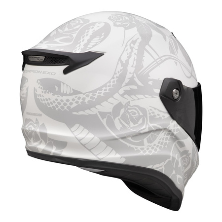 Kask integralny SCORPION COVERT FX DRAGON GREY/SILVER szary srebrny