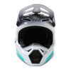 Kask cross FOX V1 TOXSYK WHITE biały niebieski