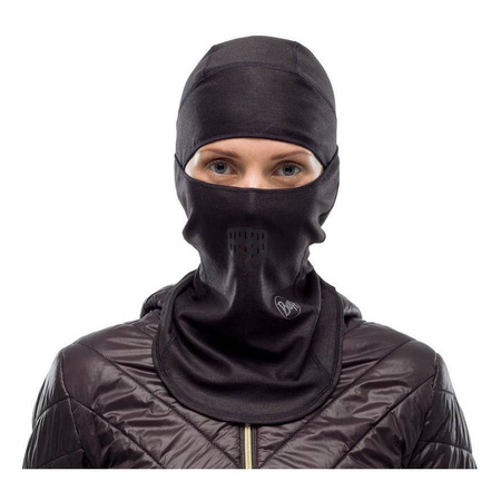 Kominiarka termoaktywna BUFF THERMONET BALACLAVA SOLID BLACK