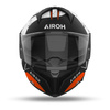 Kask integralny AIROH MATRYX SCOPE ORANGE MATT czarny pomarańczowy biały