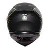 Kask integralny AGV K5 S TORNADO BLACK/YELLOW FLUO czarny żółty fluo szary