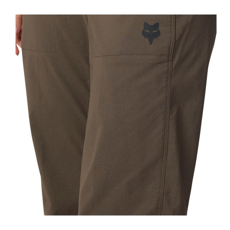 Spodnie rowerowe damskie FOX LADY RANGER DIRT brązowy