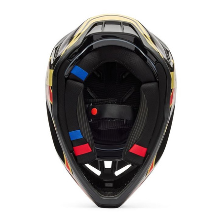 Kask cross FOX V3 RS INNING BLACK czarny