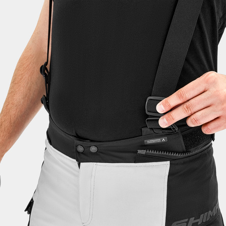 Spodnie tekstylne SHIMA DUNE FLUO czarny szary żółty fluo