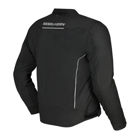 Kurtka tekstylna REBELHORN WAVE BLACK czarny