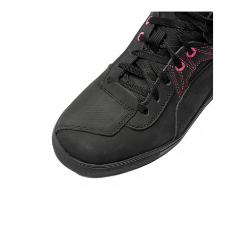 Trampki motocyklowe REBELHORN VANDAL BLACK/PINK czarny różowy