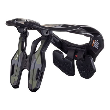 Ochraniacz karku LEATT 4.5 NECK BRACE CAMO czarny zielony fluo