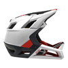 Kask rowerowy FOX PROFRAME BLOCKED BLACK/WHITE czarny biały czerwony