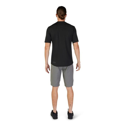 Koszulka rowerowa FOX RANGER LAB HEAD BLACK czarny