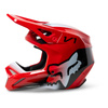 Kask cross FOX V1 TOXSYK FLUO RED czerwony fluo biały