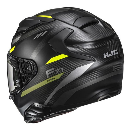 Kask integralny HJC F71 CARBON ESIRA BLACK/YELLOW czarny żółty