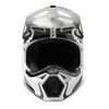 Kask cross FOX V1 LEED BLACK/WHITE biały czarny