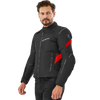 Kurtka tekstylna SHIMA RUSH 2.0 RED czarny czerwony