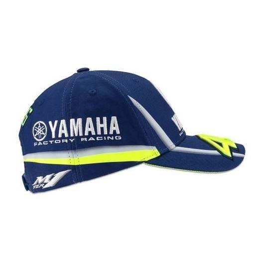 Czapka z daszkiem DAINESE YAMAHA VR46 CAP niebieski żółty fluo