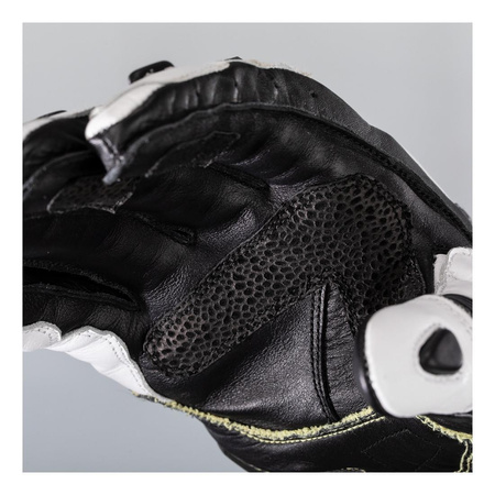 Rękawice sportowe RST TRACTECH EVO 4 CE WHITE/WHITE/BLACK biały czarny