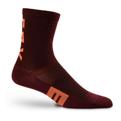 Skarpety damskie FOX LADY 6 FLEXAIR MERINO DARK MAROON bordowy