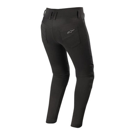 Jeansy motocyklowe damskie ALPINESTARS BANSHEE LADY BLACK czarny