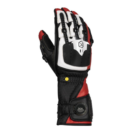 Rękawice sportowe KNOX HANDROID MK5 BLACK/WHITE/RED czarny biały czerwony