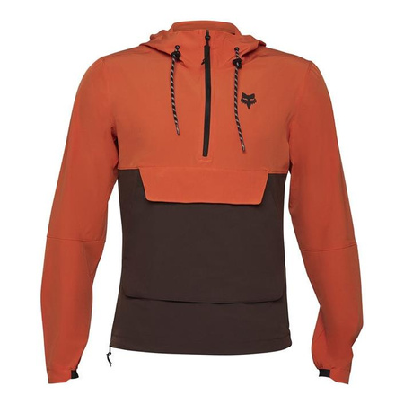 Kurtka enduro FOX RANGER WIND PULLOVER ATOMIC ORANGE pomarańczowy