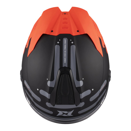 Kask integralny AXXIS HAWK EVO SV FRESHPAINT B5 MATT czerwony czarny