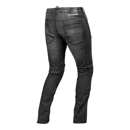 Jeansy motocyklowe SHIMA GRAVEL 3 BLACK czarny