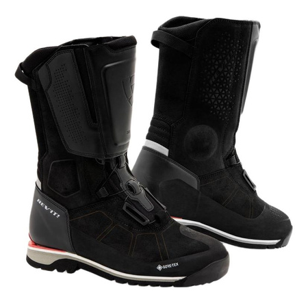 Buty turystyczne  REVIT DISCOVERY GTX BLACK czarny czerwony biały szary
