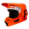Kask cross FOX V1 WERD FLO ORANGE pomarańczowy fluo biały czarny