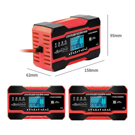 Ładowarka prostownik do akumulatora FREEDCONN RJ-C 121001A